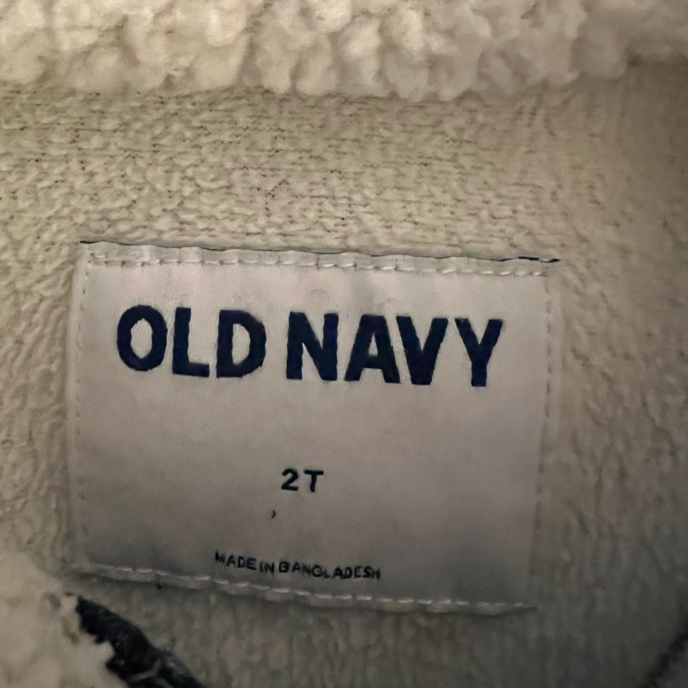Old Navy Lined Toddler Jean Jacket - Picture 3 of 3